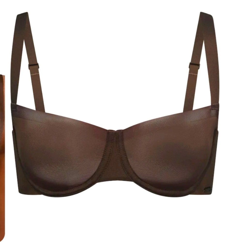 SKIMS Brown Underwire Bra